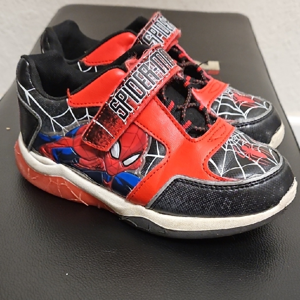 Marvel Spider-Man Kids Red, Black & White Sneakers